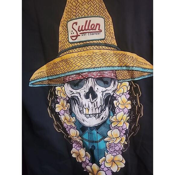 Men's Sullen Art Collective Rest Easy Small NWT A119 Excellent Tattoo Nice - Picture 1 of 5